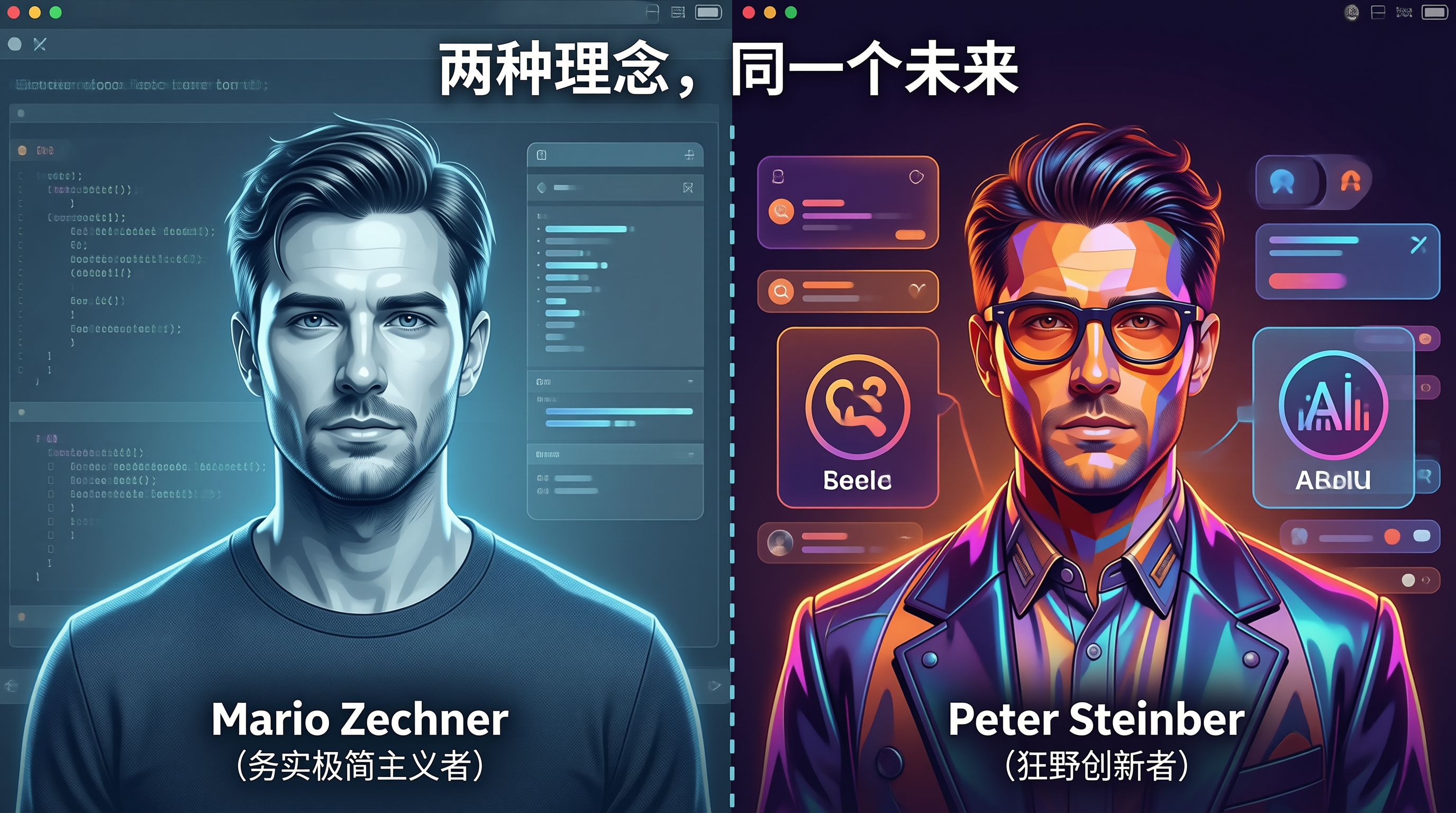 人物对比图:Mario vs Peter 人物对比图:Mario vs Peter